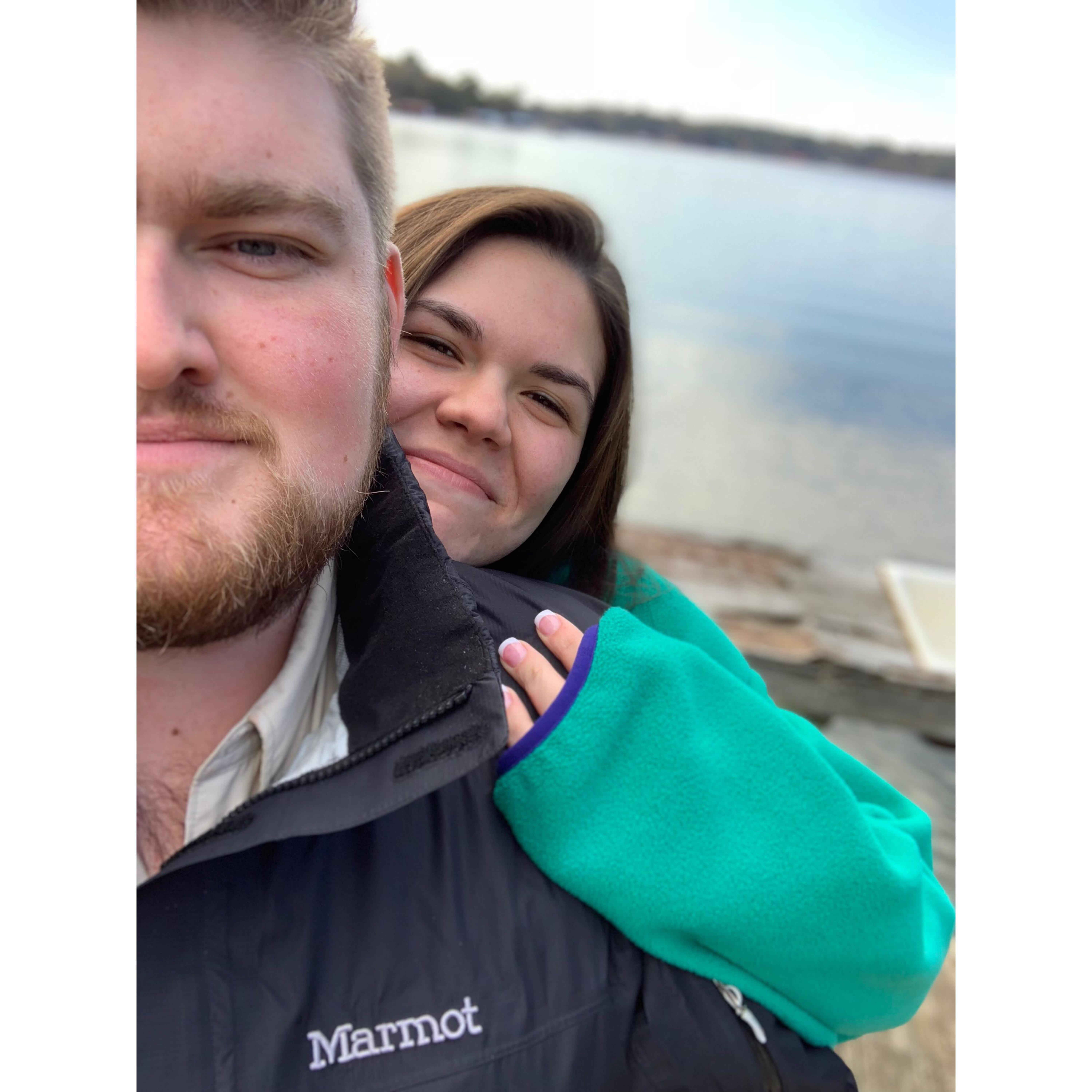 November 2018-Picture on Lake Palestine in Texas.