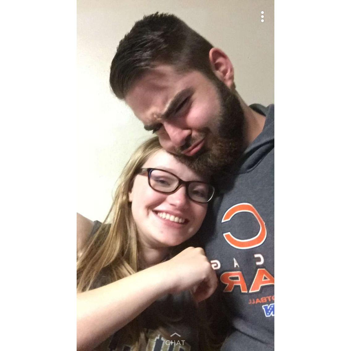 When we had to say goodbye before Lauren started college at Purdue