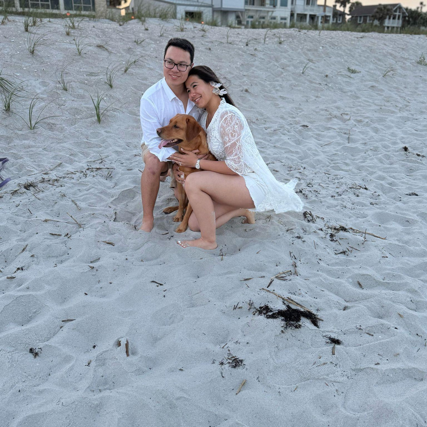 The moment we got engaged!