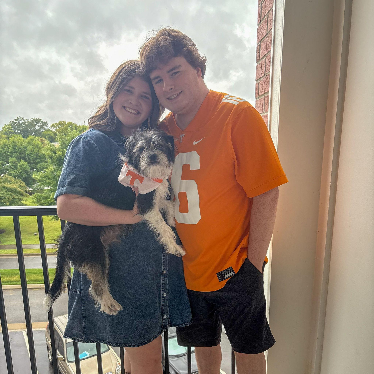 With our Puppy!