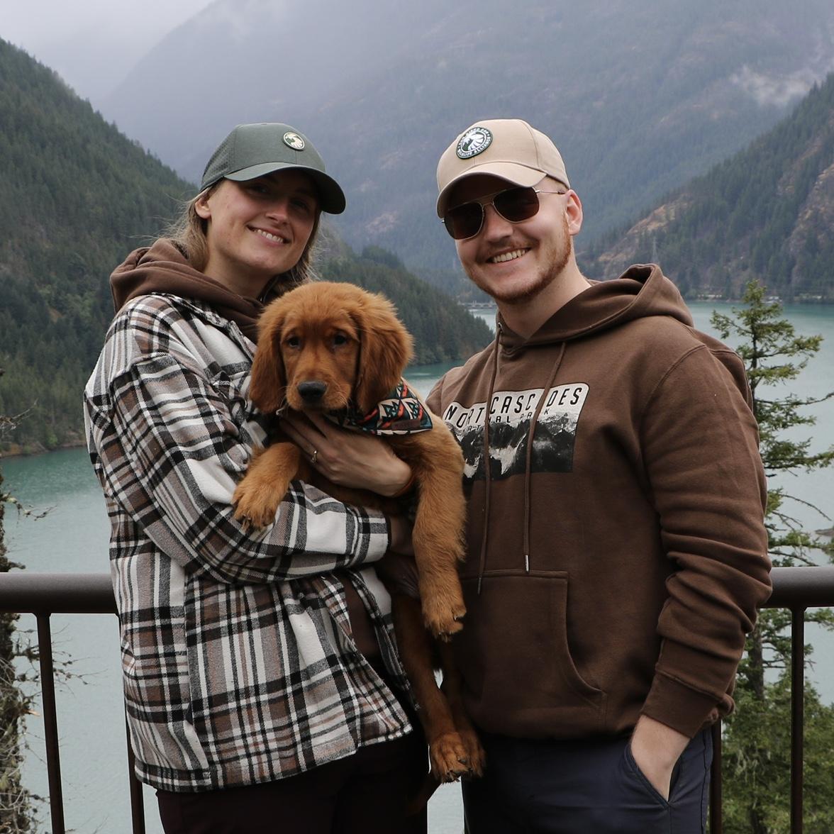 Little trip into the north cascades with our puppy KODA!!
