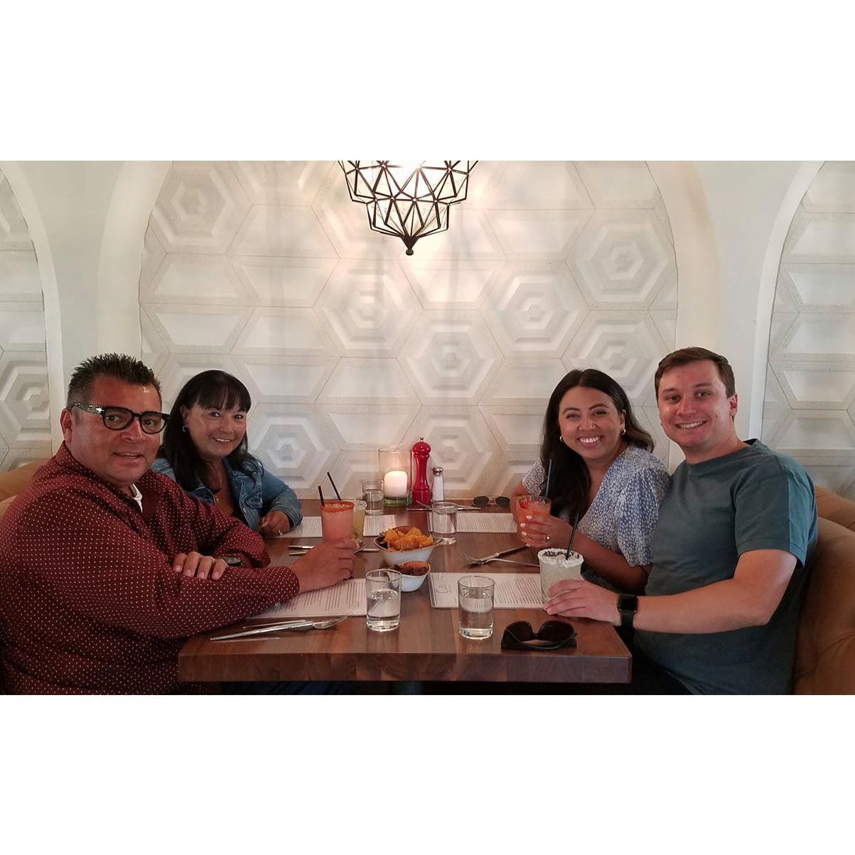 Celebrating our engagement!