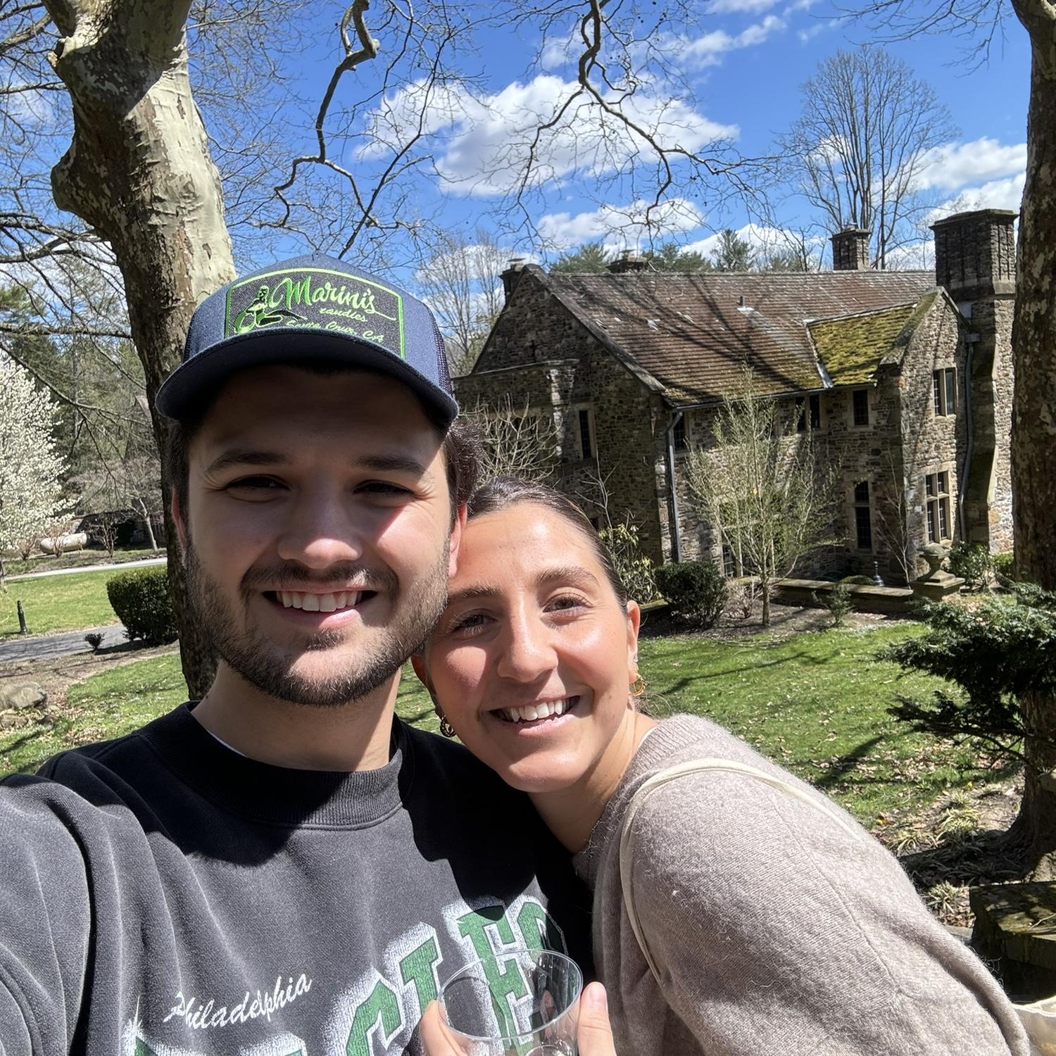 The day we picked our wedding venue ❤️
