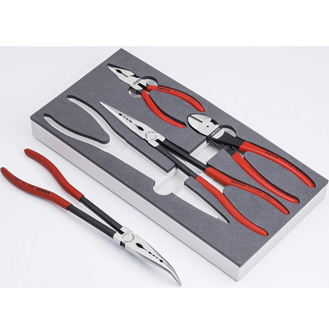 KNIPEX - 00 20 01 V16 Tools - 4 Piece Automotive Pliers Set in Foam Tray (002001V16)