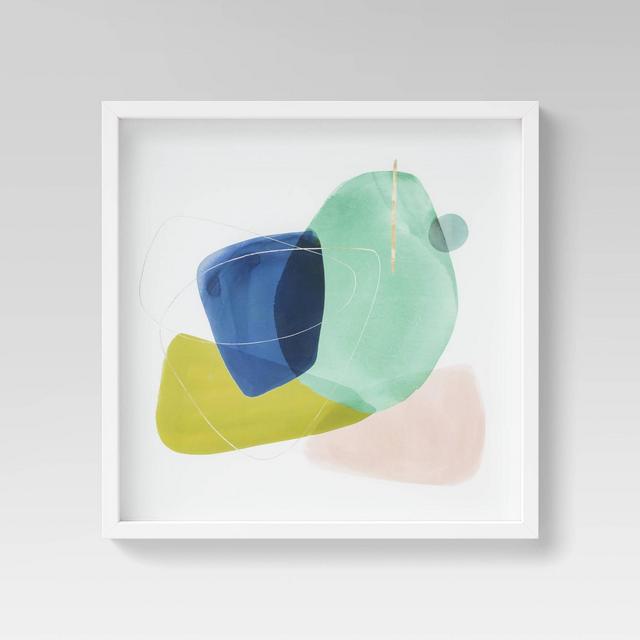 20" x 20" Abstract Shapes Framed Wall Canvas - Project 62™