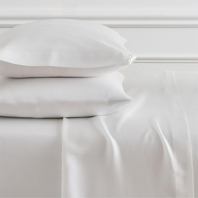 Silky TENCEL Sheet Set, Twin/Twin Xl, White