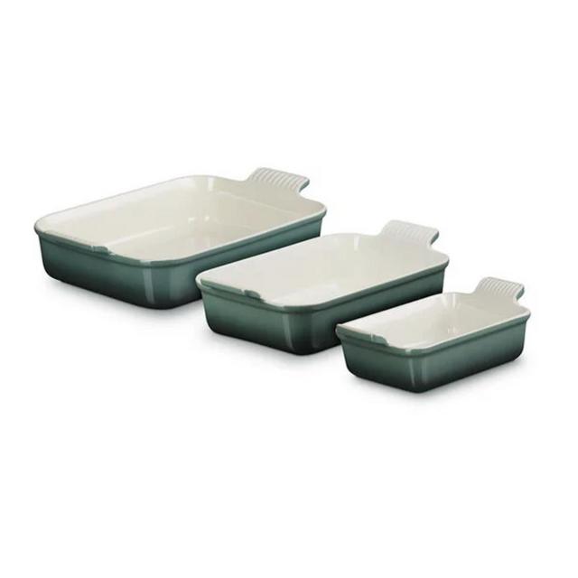 Heritage 3-Piece Rectangular Baking Dish Set