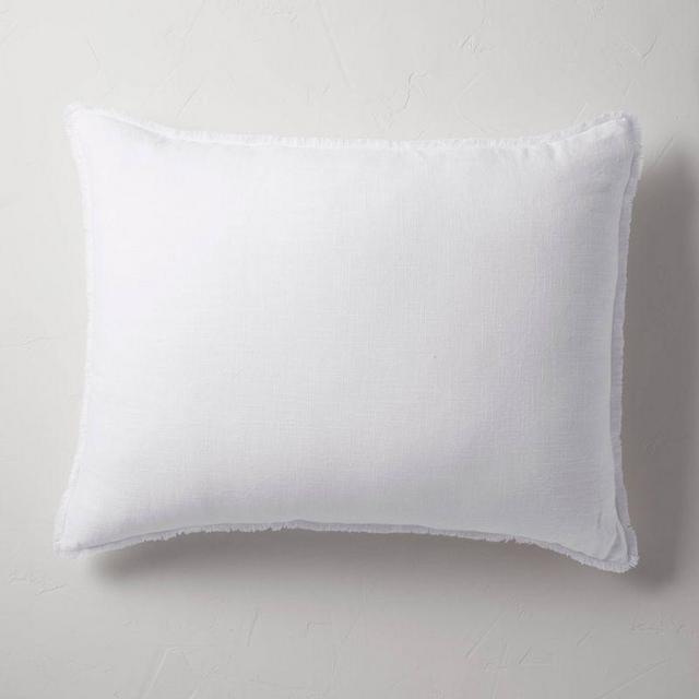 King Euro Heavyweight Linen Blend Throw Pillow - Casaluna™