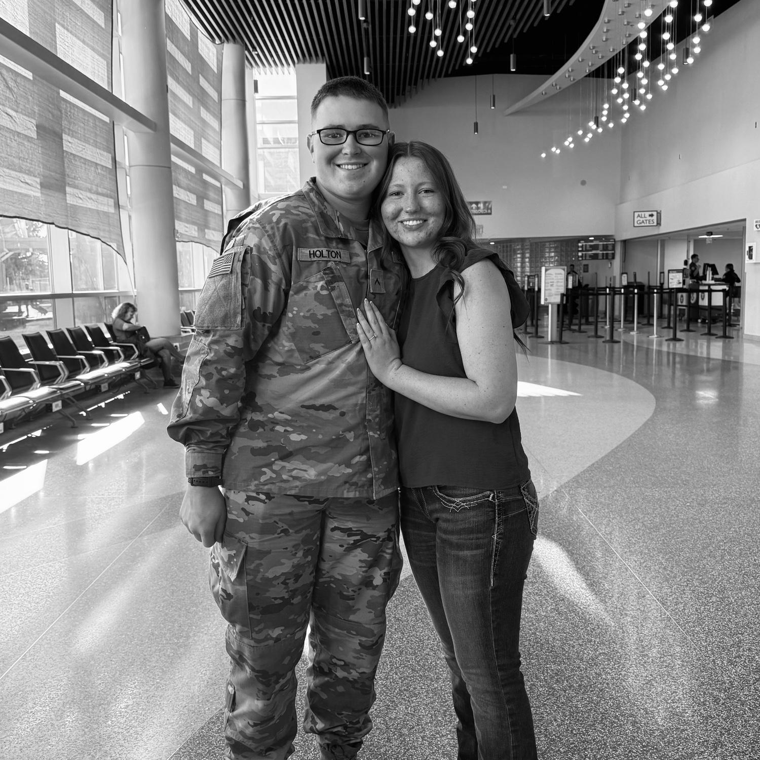 Jason Finally Arrives Home After Being Gone from June 16, 2025 to November 13, 2025 for Army BCT and AIT