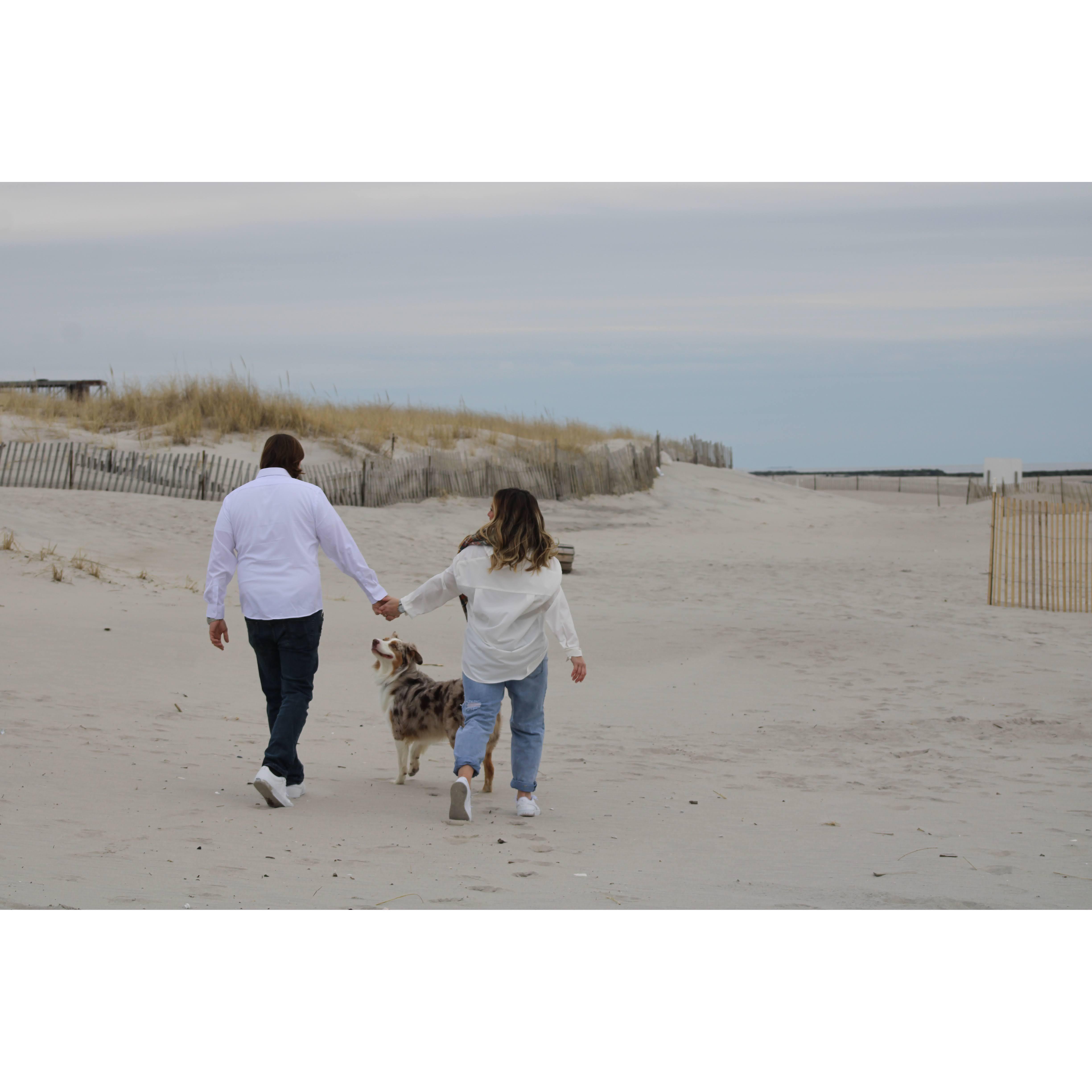 Hold my hand, always.