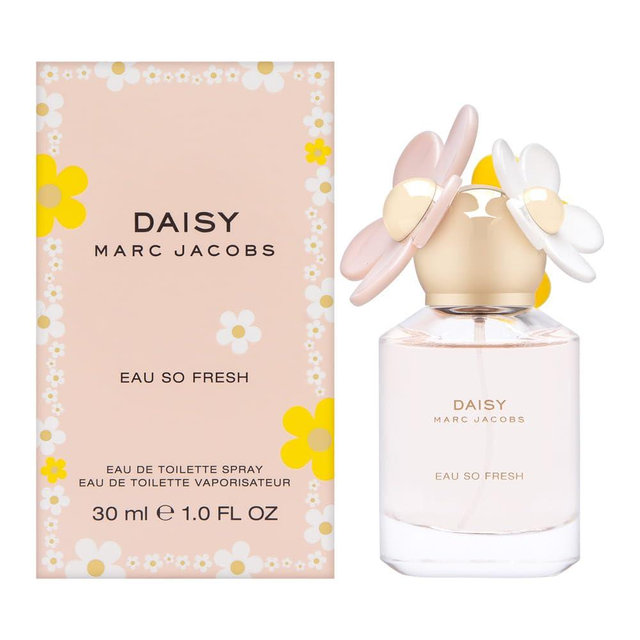 Marc Jacobs Daisy Eau So Fresh Eau de Toilette – Fresh Floral Women's Perfume – With Notes of Raspberry, Wild Rose, Grapefruit & Soft Musks