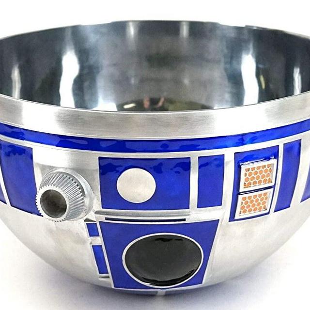 Disney Parks Star Wars Galaxy's Edge R2-D2 Droid Head 10" Metal Serving Bowl