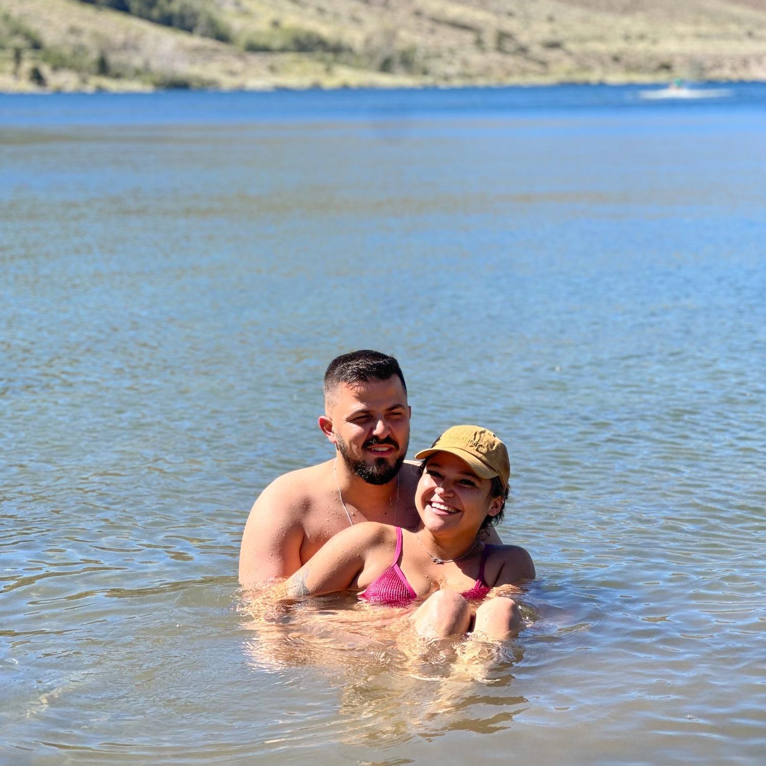 Our first trip together. We went to mammoth lakes!