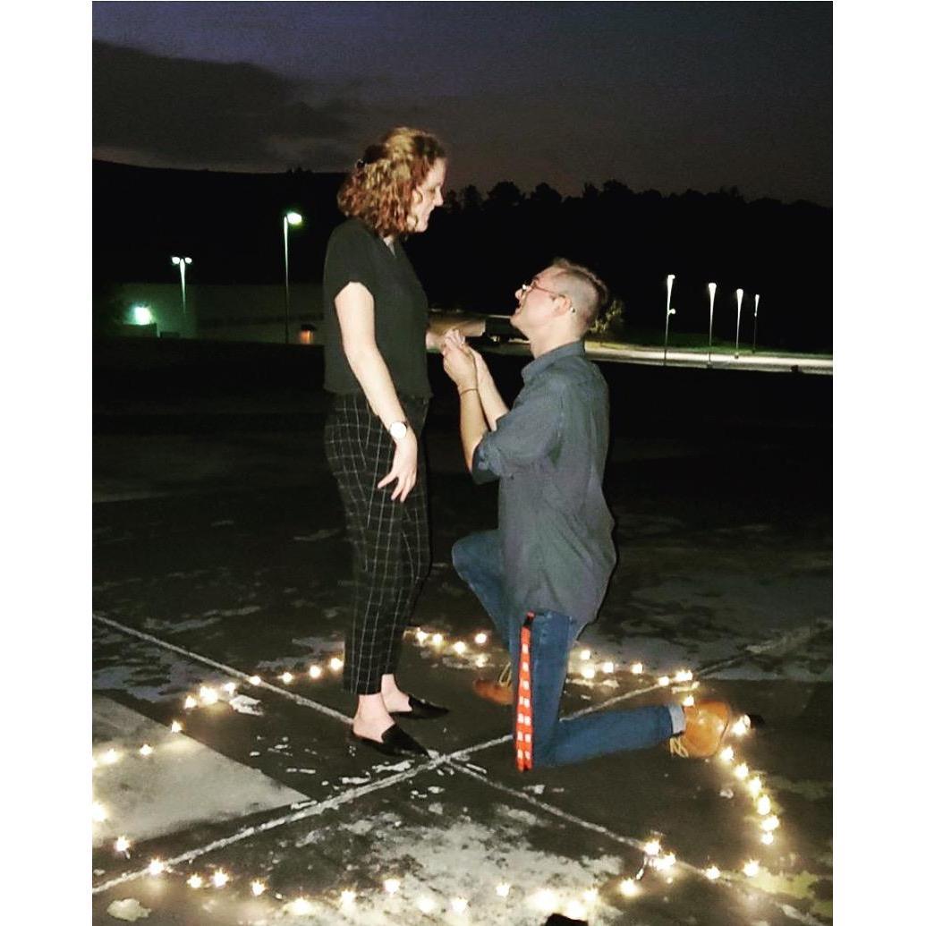 She said "yes"
