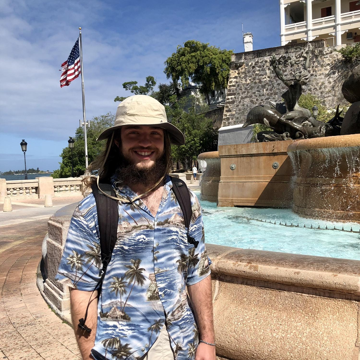 These are pictures from the spring break trip to Puerto Rico, where we realized maybe we wanted to be more than friends.