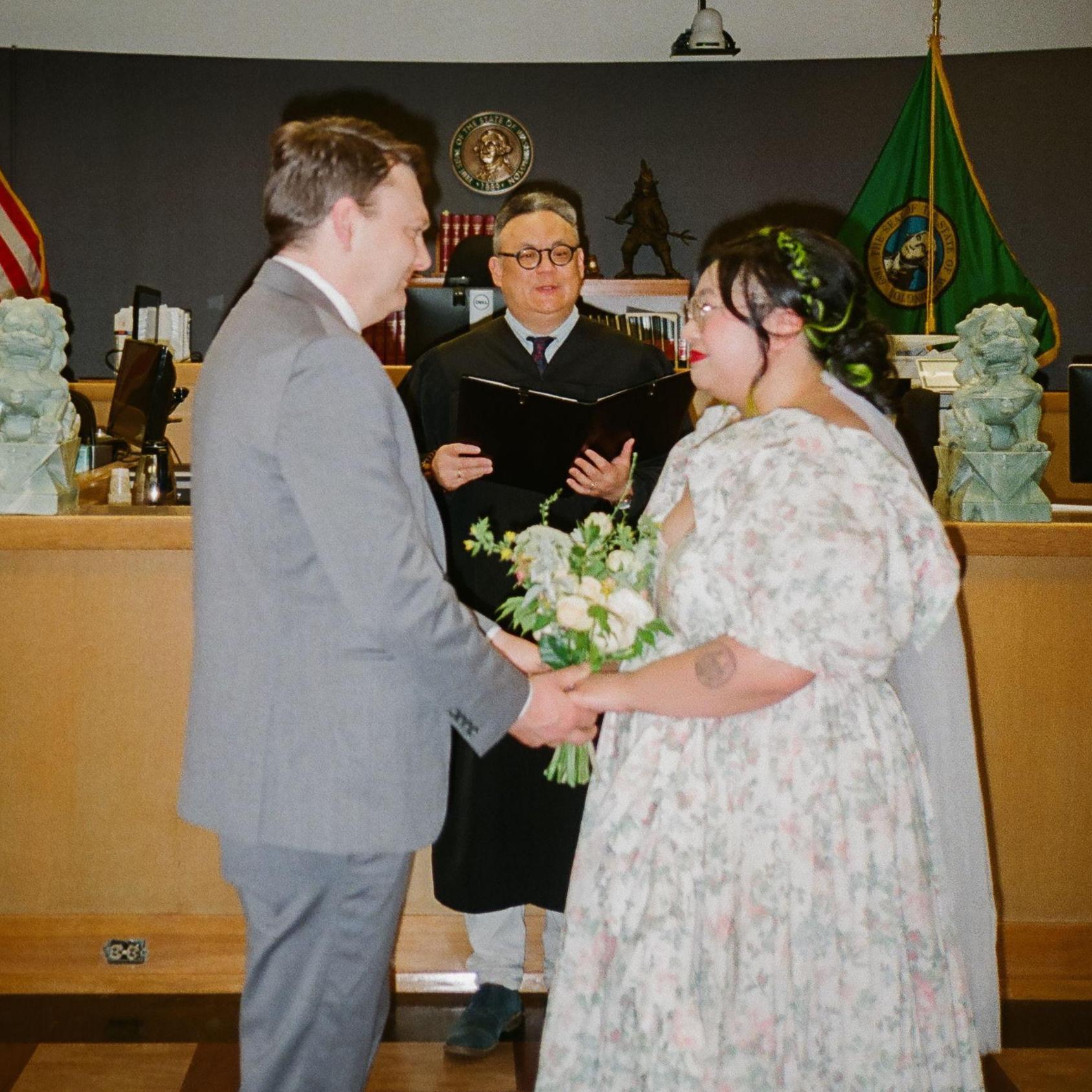 5 Stars. We highly recommend Judge Lee for any and all elopements and/or criminal cases.