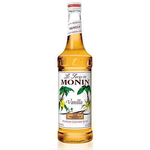 Monin - Vanilla Syrup, Versatile Flavor, Great for Coffee, Shakes, and Cocktails, Gluten-Free, Vegan, Non-GMO (750 ml)