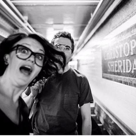 Just the typical professional photo (bomb) at our local stop... photo cred: Anna Finocchiaro