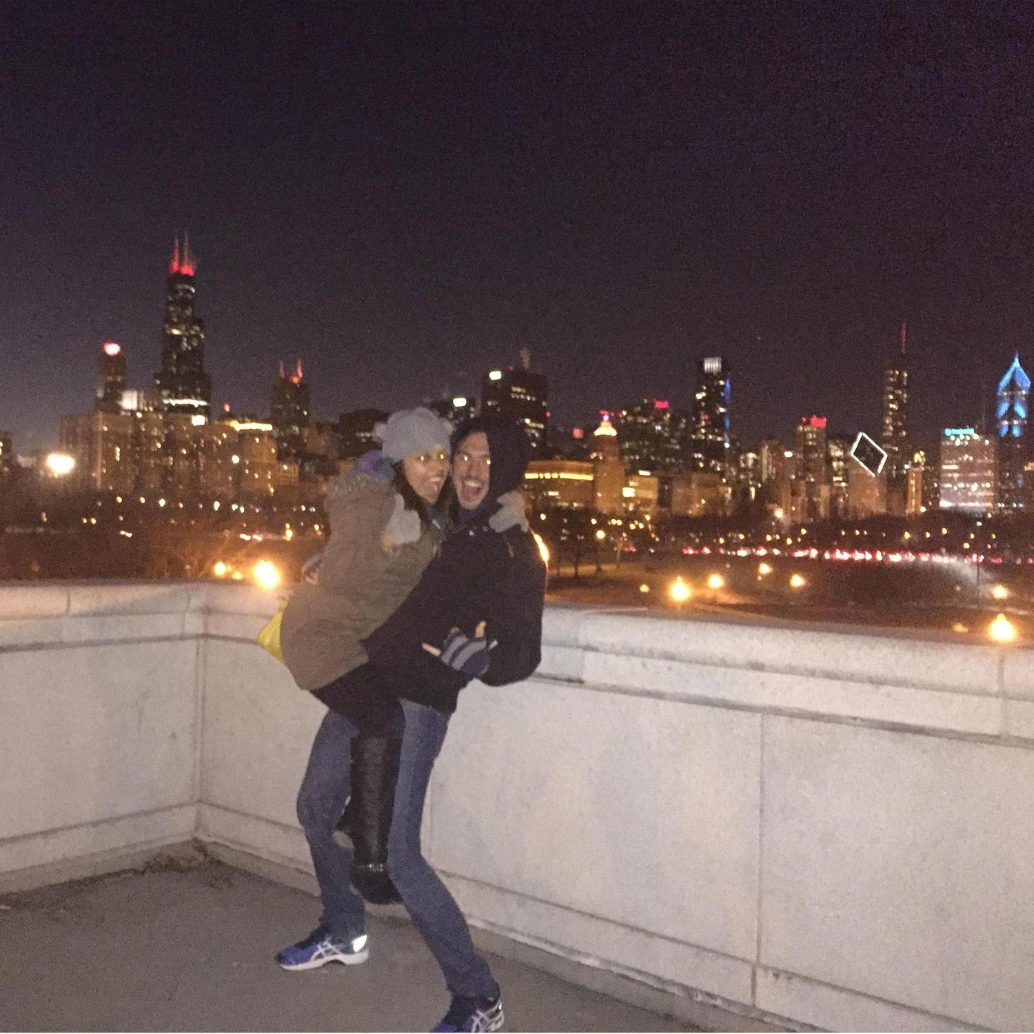 Craig's first trip to Chicago!