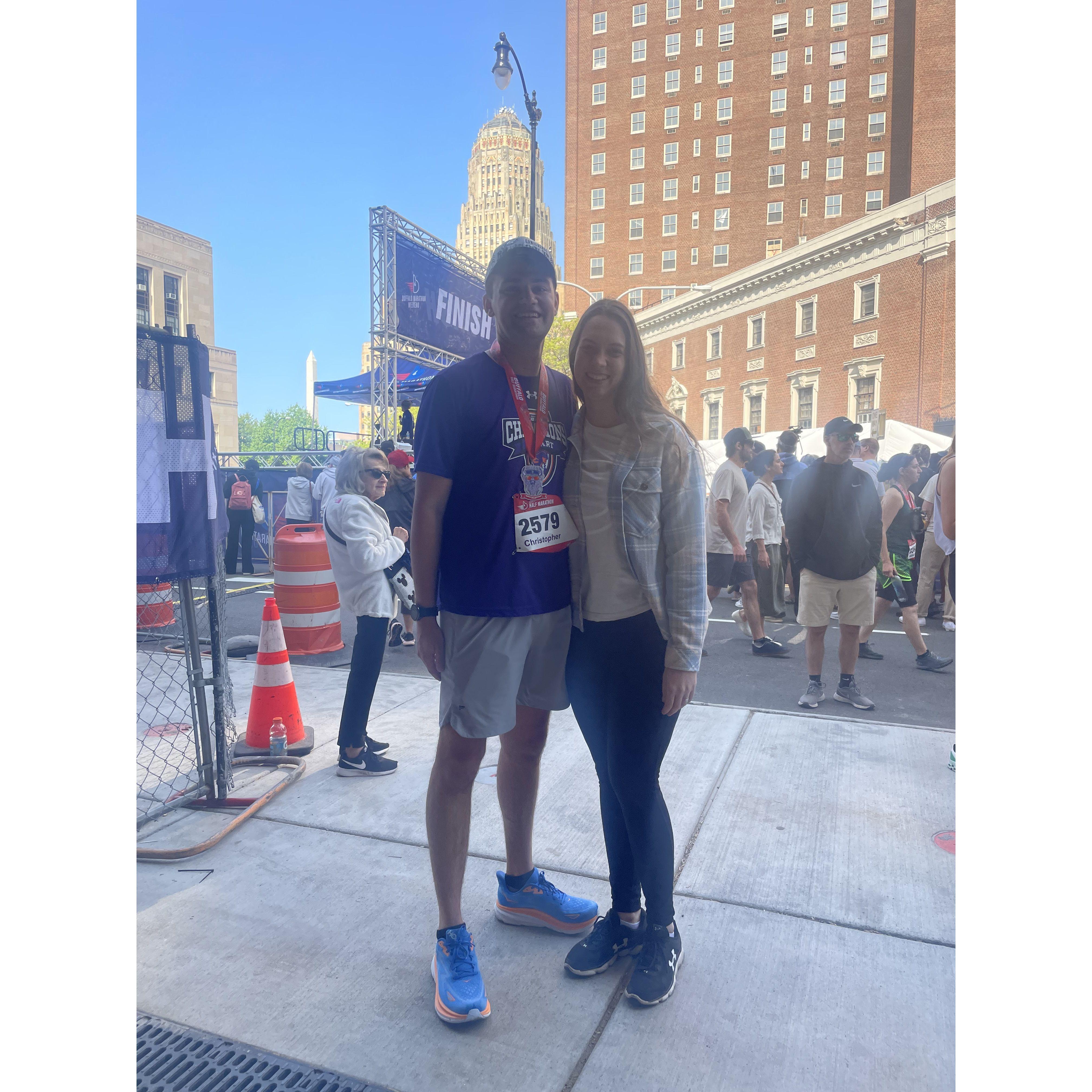 Summer 2023: Buffalo Half Marathon