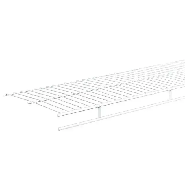 Shelf and Rod 6 ft. x 12 in. Ventilated Wire Shelf