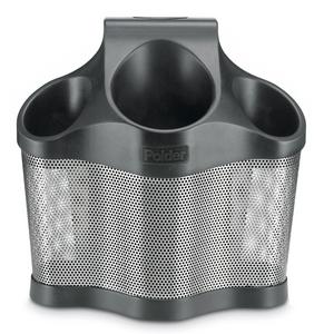 Polder Products, LLC - Polder Style Station - Hair Styling Storage Unit - Heat Resistant and Ideal for Blow Dryers, Curling Irons, Brushes & More