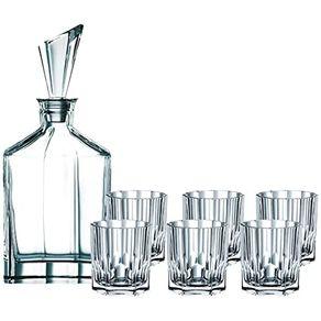 Nachtmann Aspen Set X 7 Botellon 0.75L Y 6 Vasos Cortos