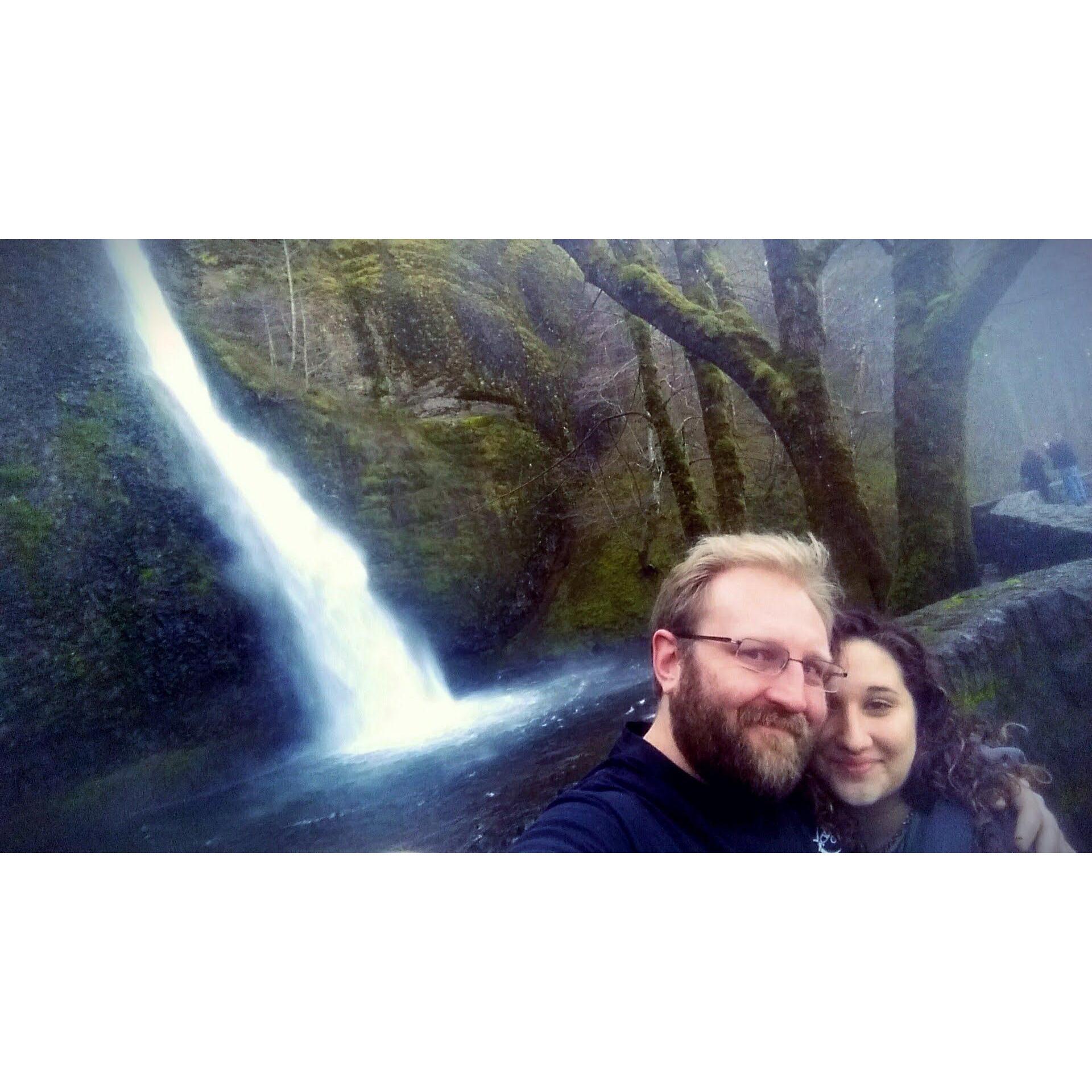 Horsetail Falls in Oregon