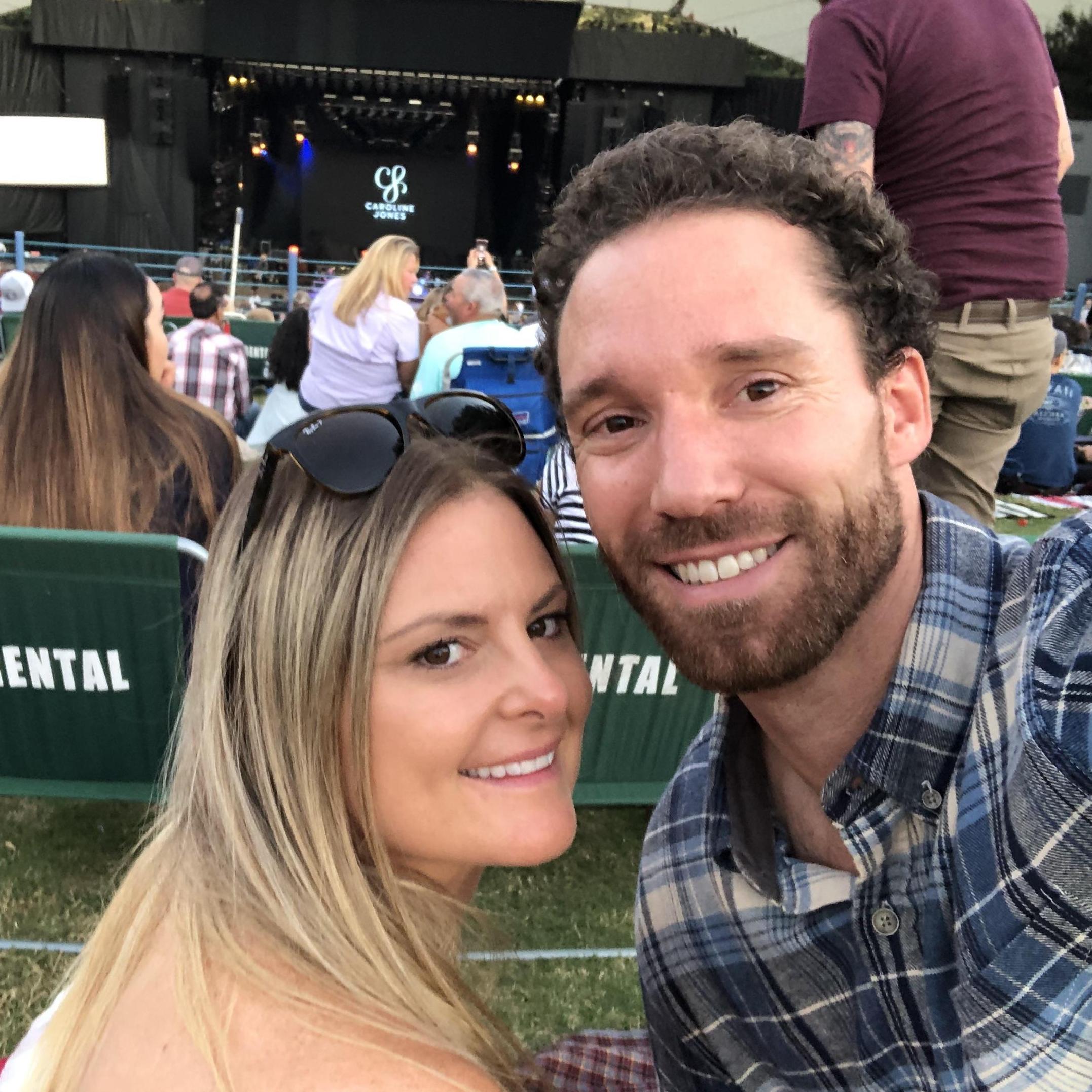 Attending a concert at Shoreline Park in Mountain View, CA