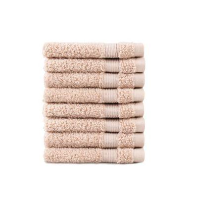 SALT® 8-Pack Washcloths in White