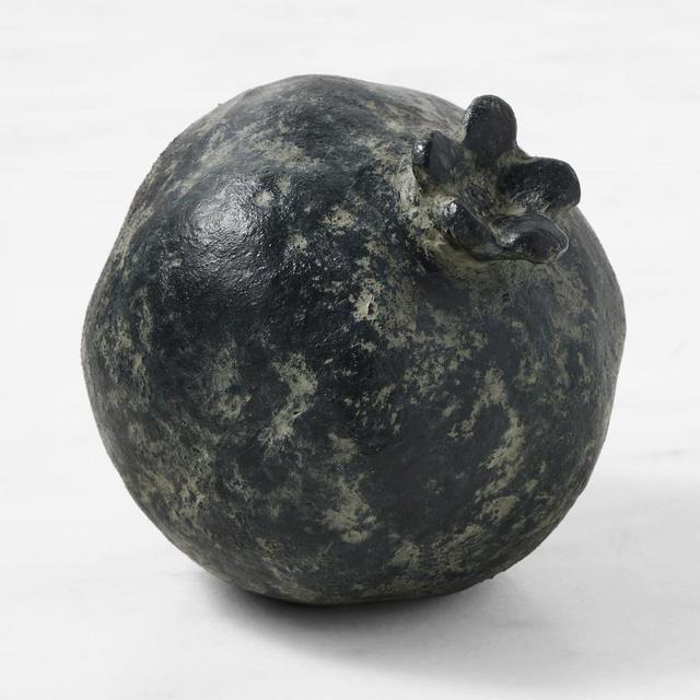 Williams Sonoma Home x Josh Young Pomegranate Object, 5", Ceramic, Patina