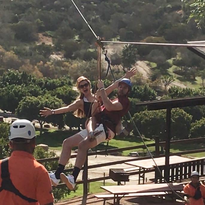 Zip lining in Mexico!
Mexico, 2017.