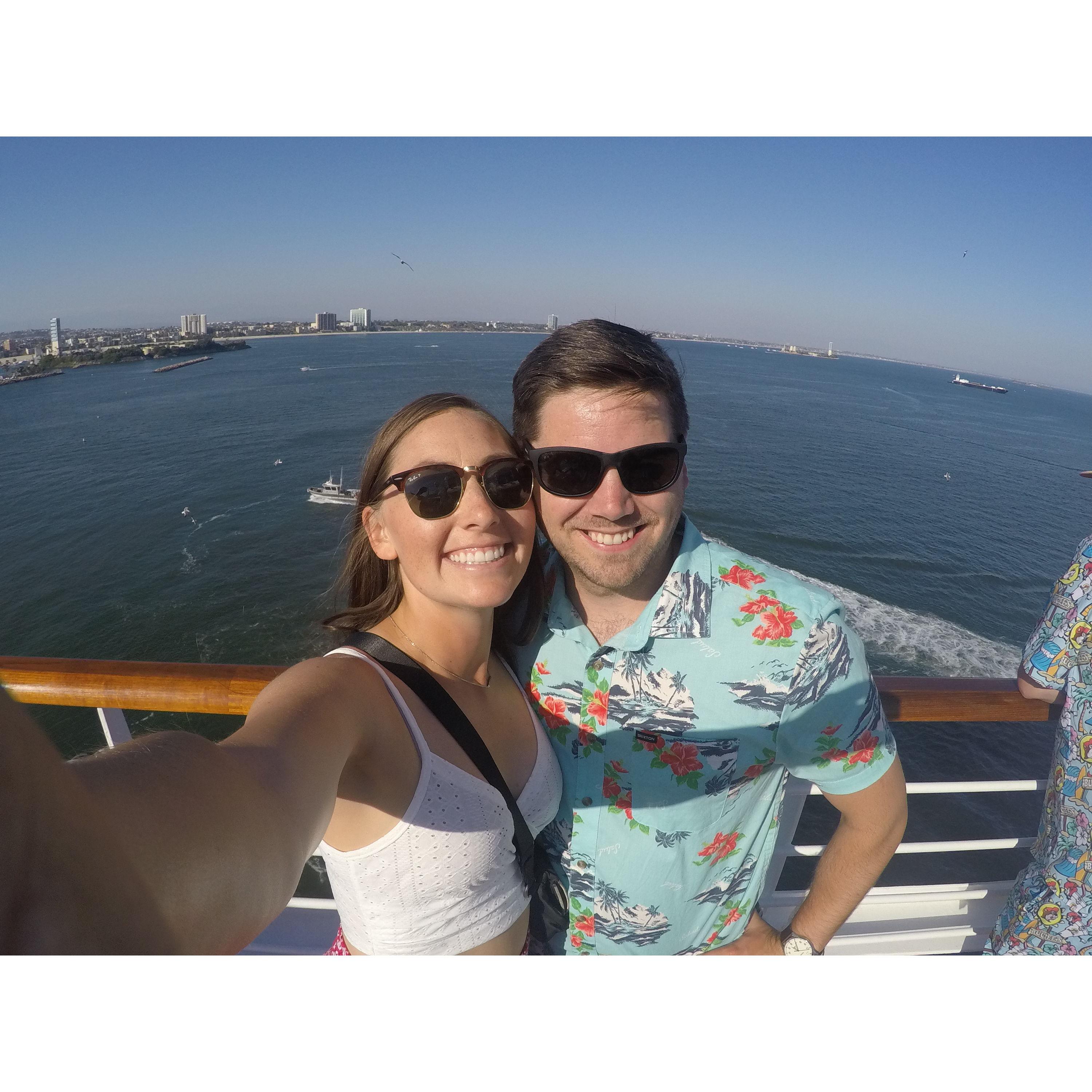 Our first cruise together!