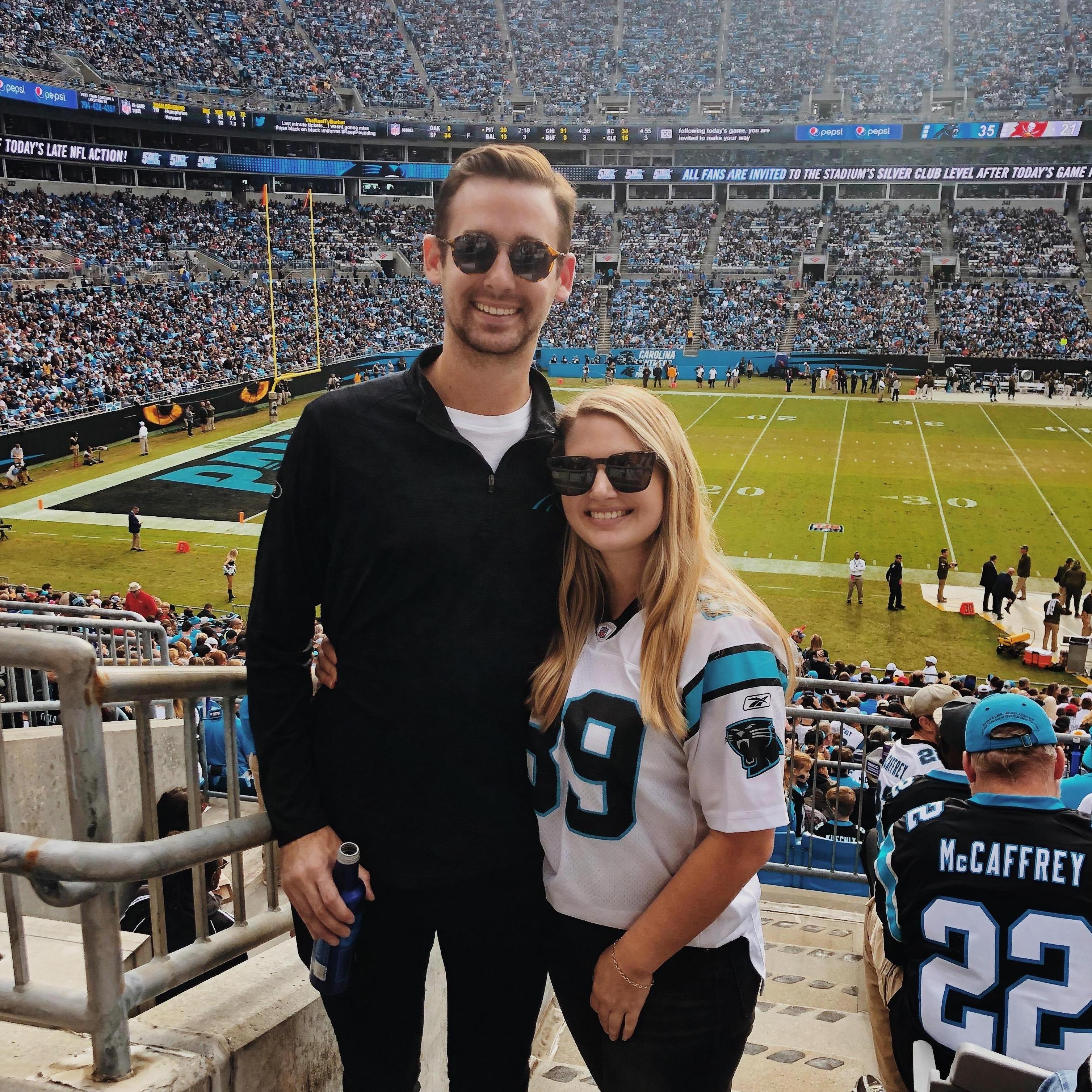 Bank of America Stadium in Charlotte, NC, USA; Home of the Cardiac Cats