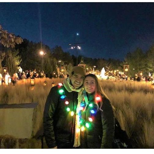 A Garden of fairly lights.