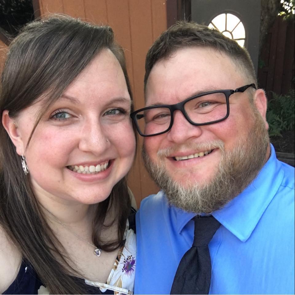 One of our favorite photos together.