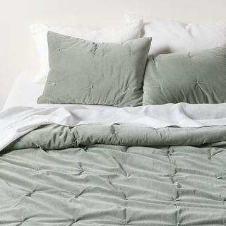 Organic Cotton Linen Velvet Quilt