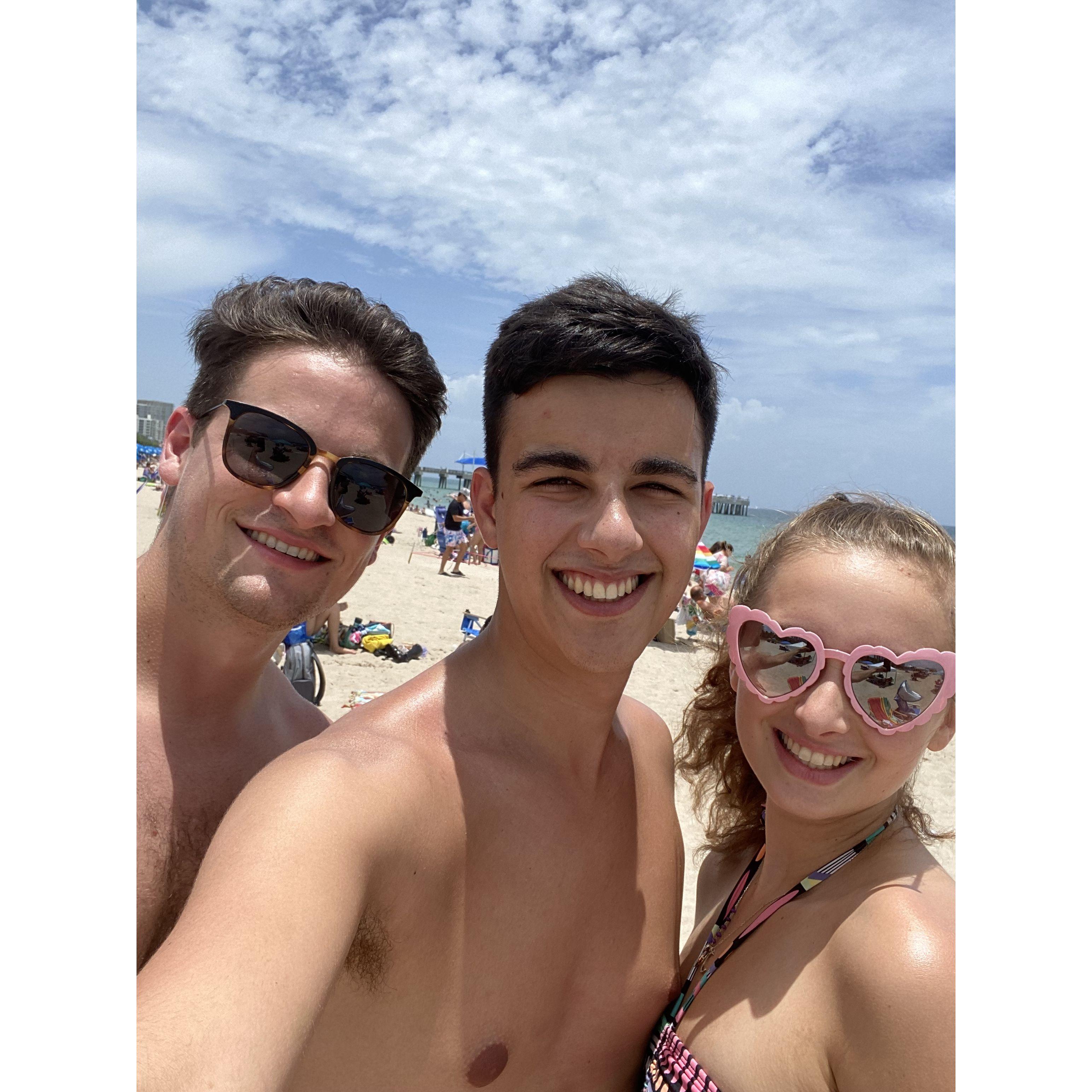 Rubie, Colin, and Colins cousin Shelby Nance