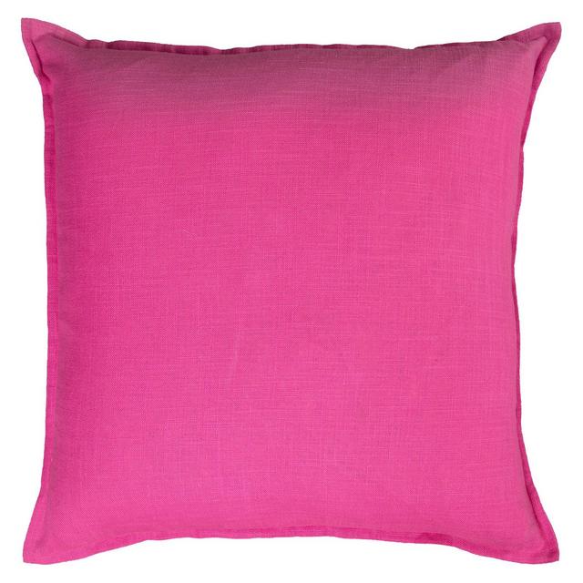 20"x20" Solid Throw Pillow Hot Pink - Rizzy Home