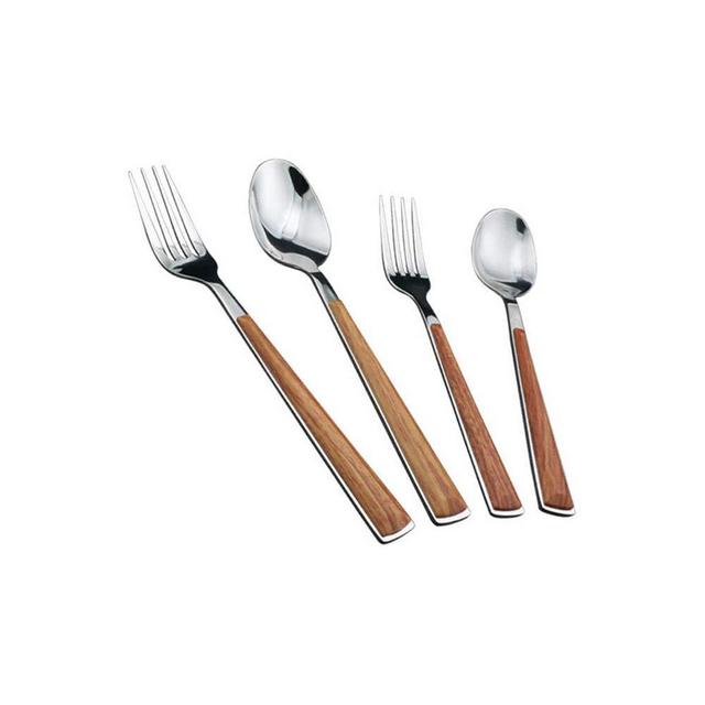 C&L 40 Pieces Stainless Steel Cutlery Set Flatware Forks Spoons Service for 10