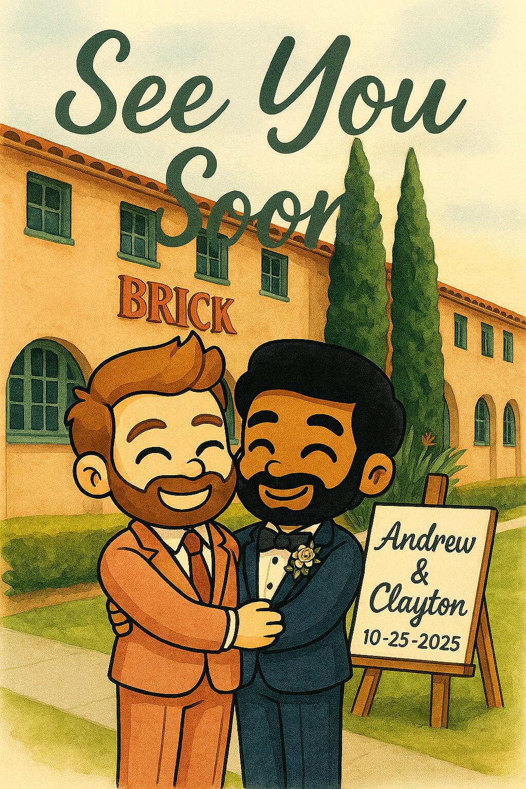 The Wedding Website of Andrew Luque and Clayton Adkins