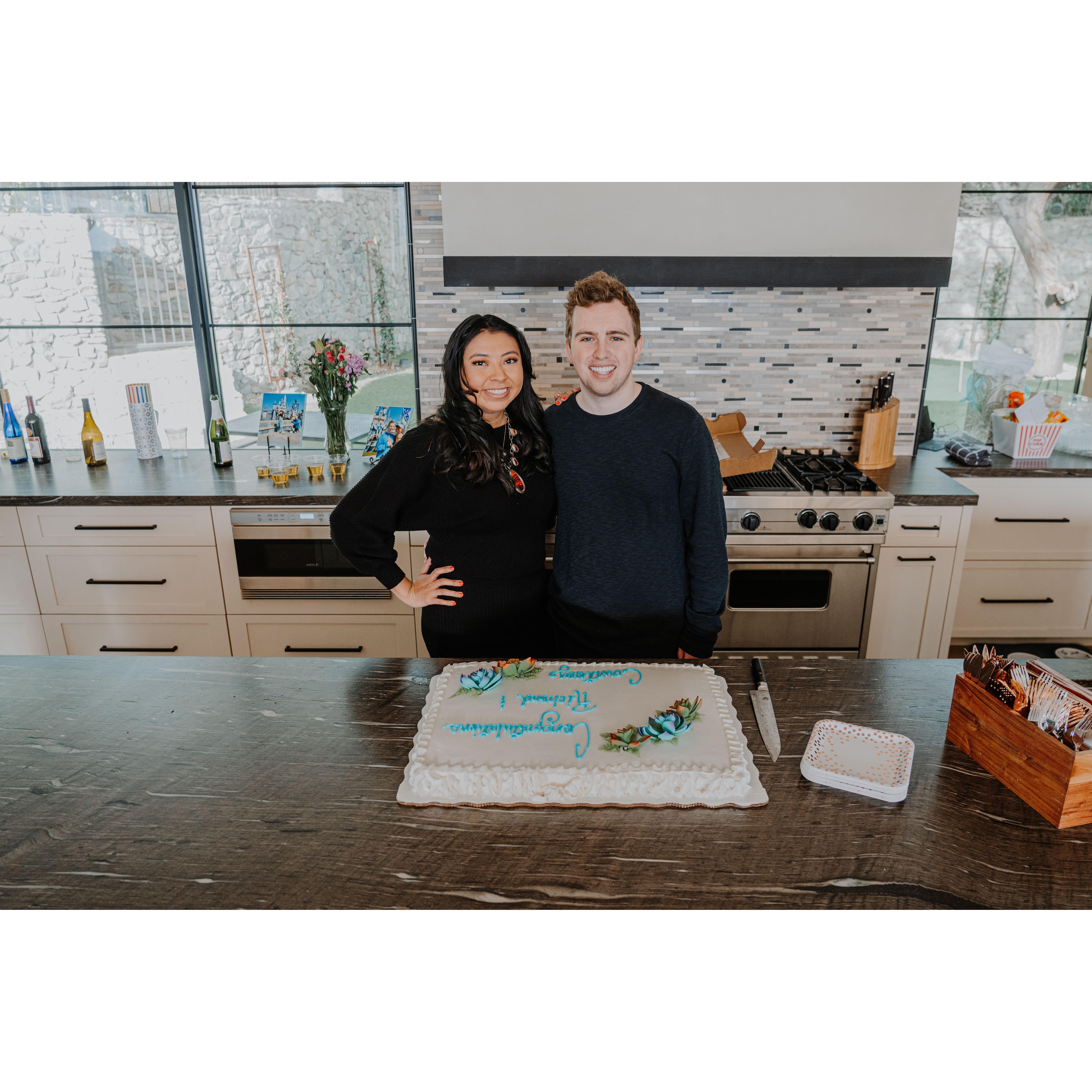 Our engagement party!!