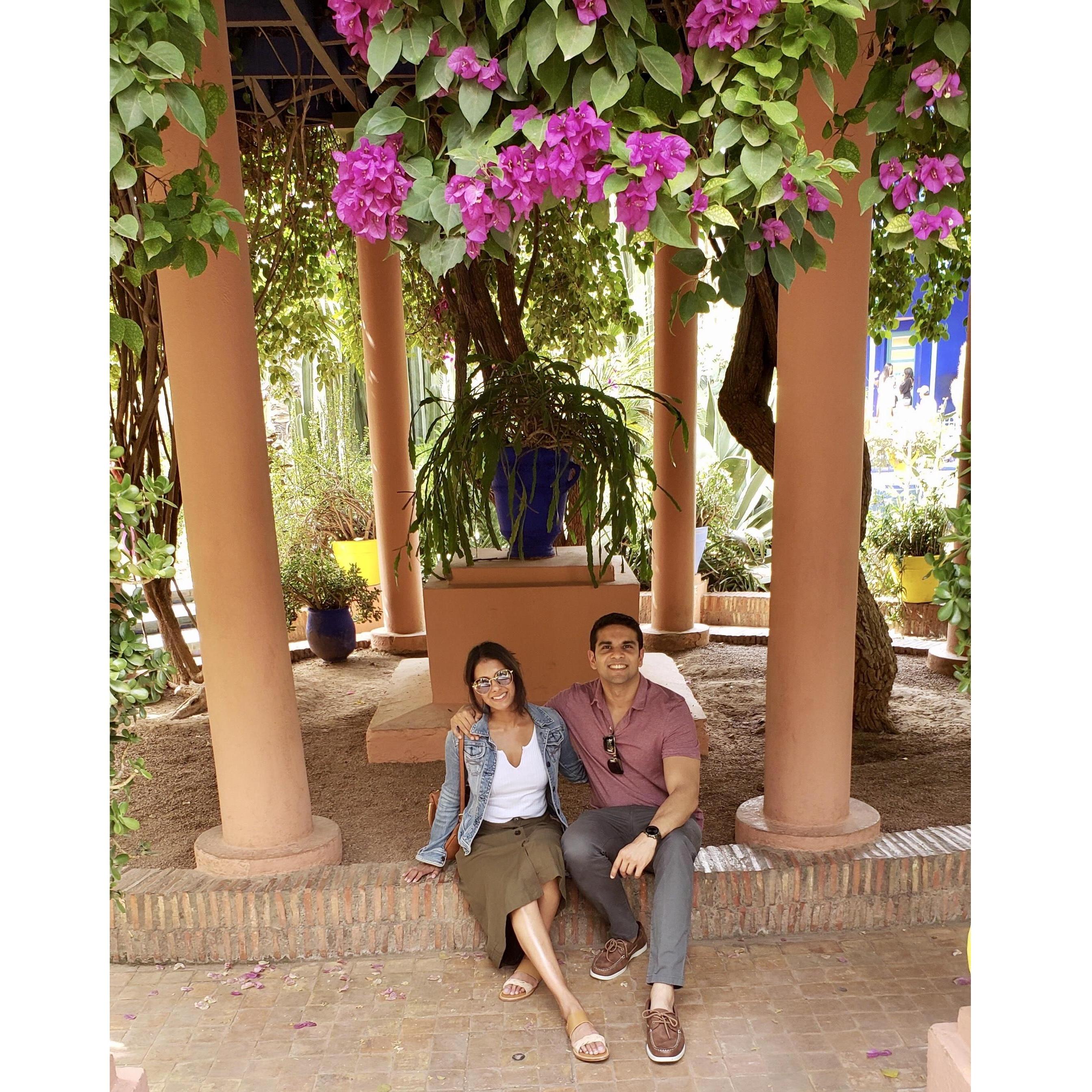 YSL Gardens in Marrakech