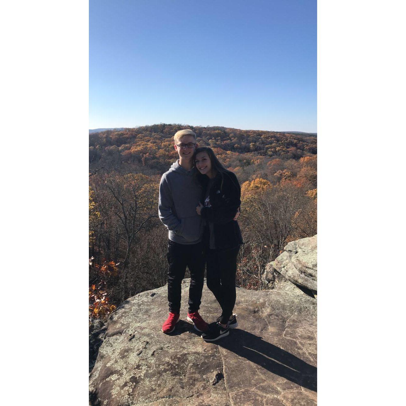 Went hiking at Garden of the God's for Ralynn's 16th birthday.