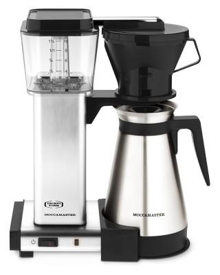 Moccamaster by Technivorm Thermal Coffeemaker KBT- Brushed Silver
