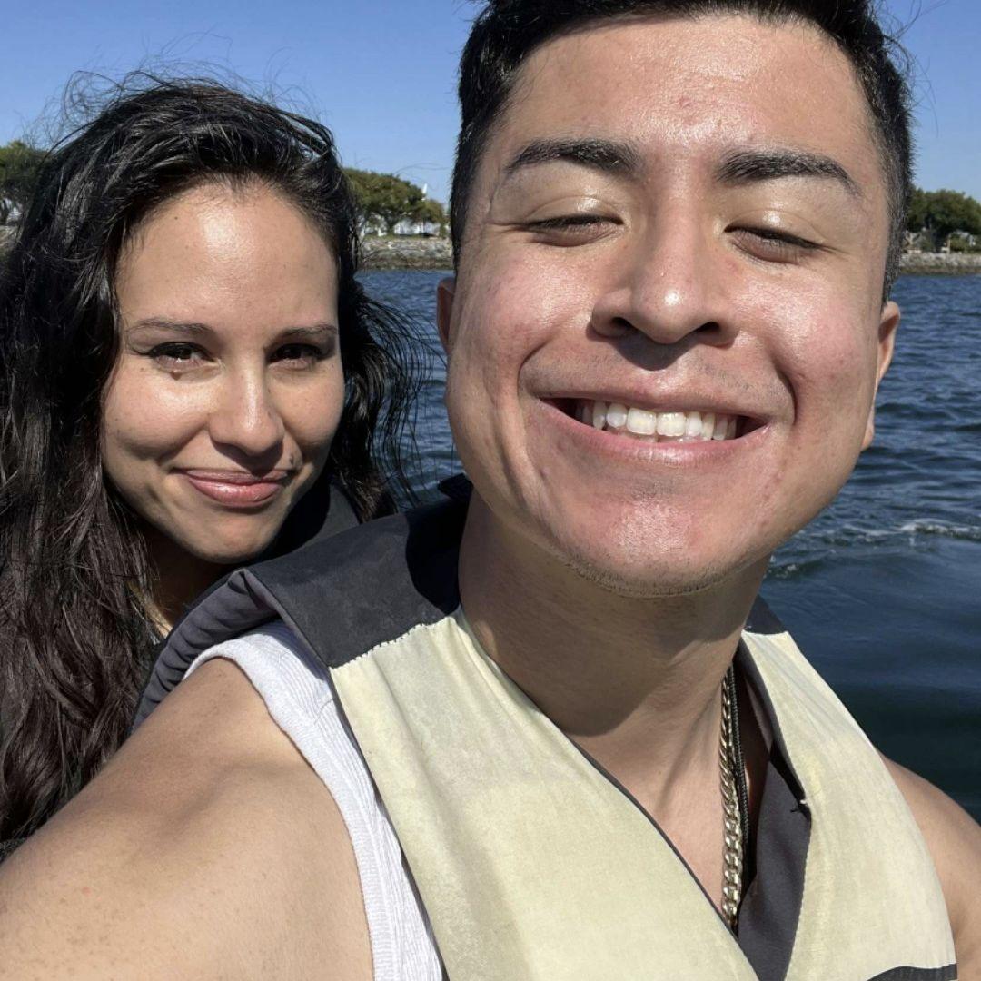 Jet skiing
