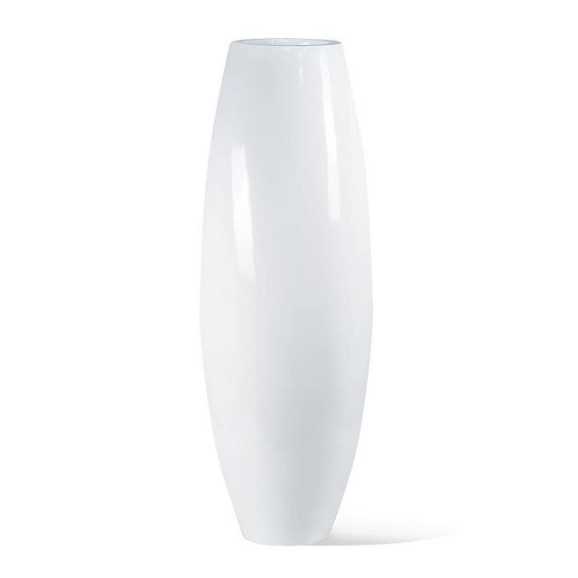 Deegufa Tall White Floor Vase, 35.5 in, 3 FT, 90 CM Tall Large Floor Vase Decorative, Sturdy Extra Tall Vase for Decor