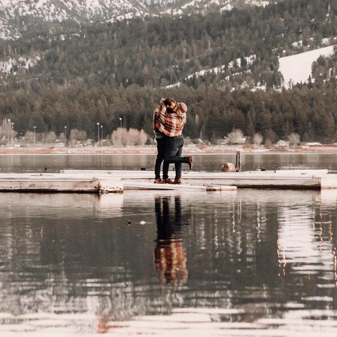 Engagement Photos in Big Bear, CA