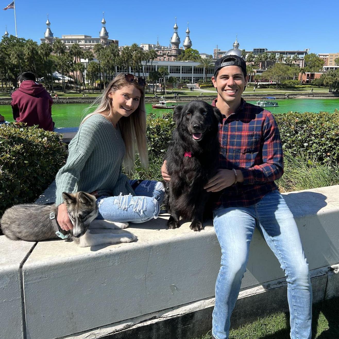 Our first official picture together the week we met