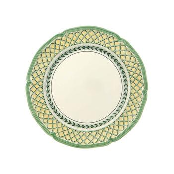 French Garden Orange Dinner Plate